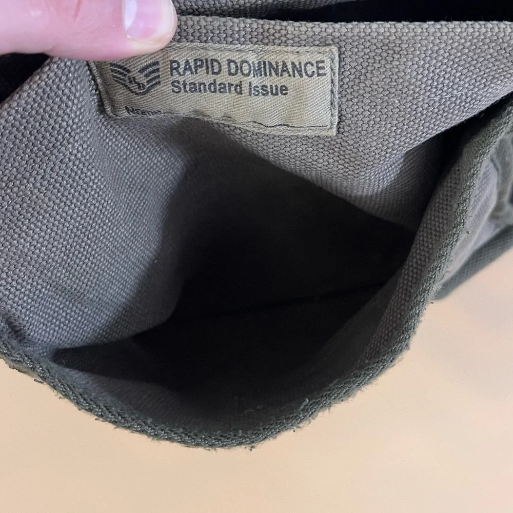 Vintage Military Crossbody Bag